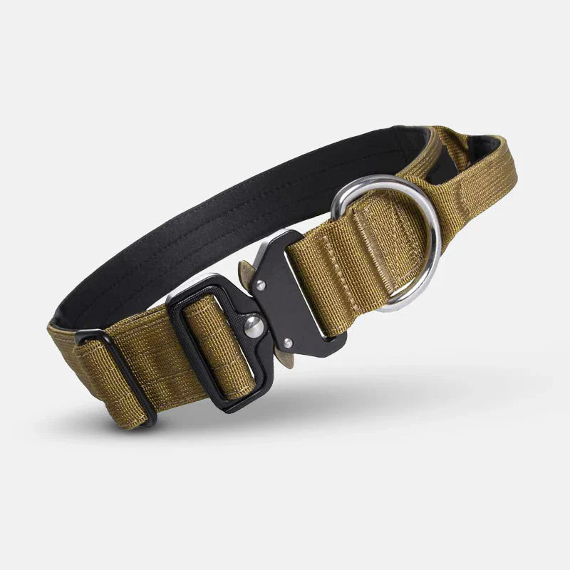 Tactical Dog Collar with Handle – GripMaster