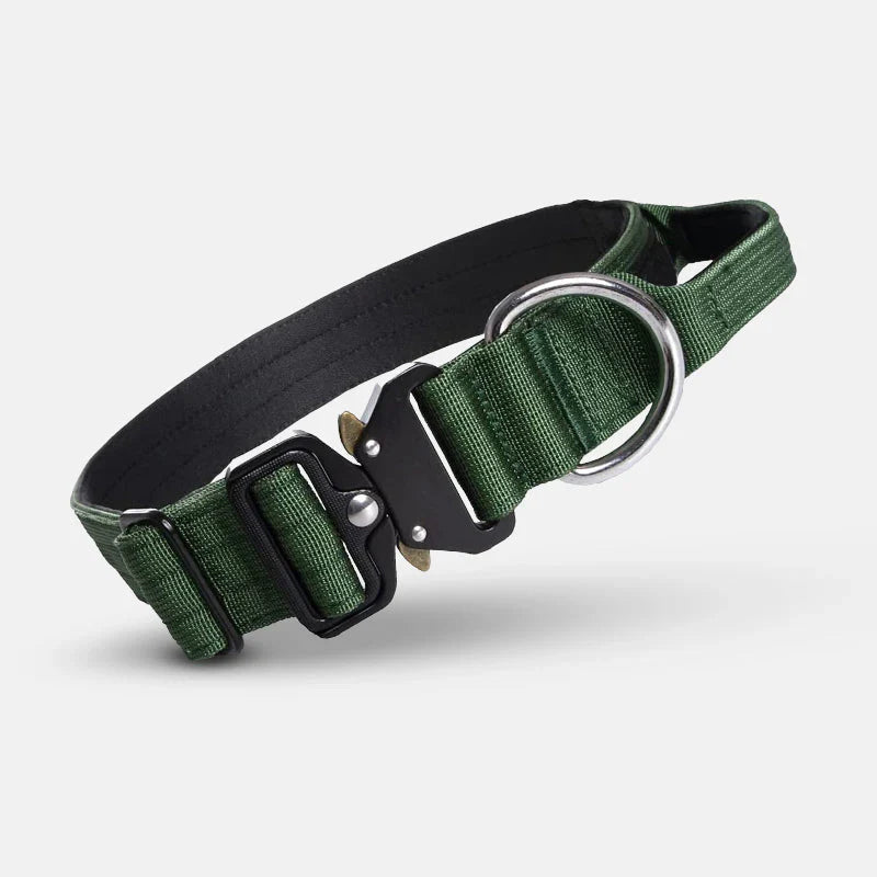 Tactical Dog Collar with Handle – GripMaster