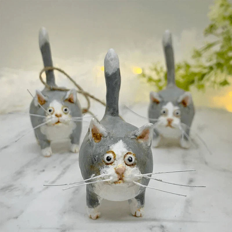 HolidayPaws – Handmade Cat Christmas Tree Ornaments