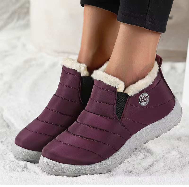 Waterproof Women Pet Walking Winter Boots