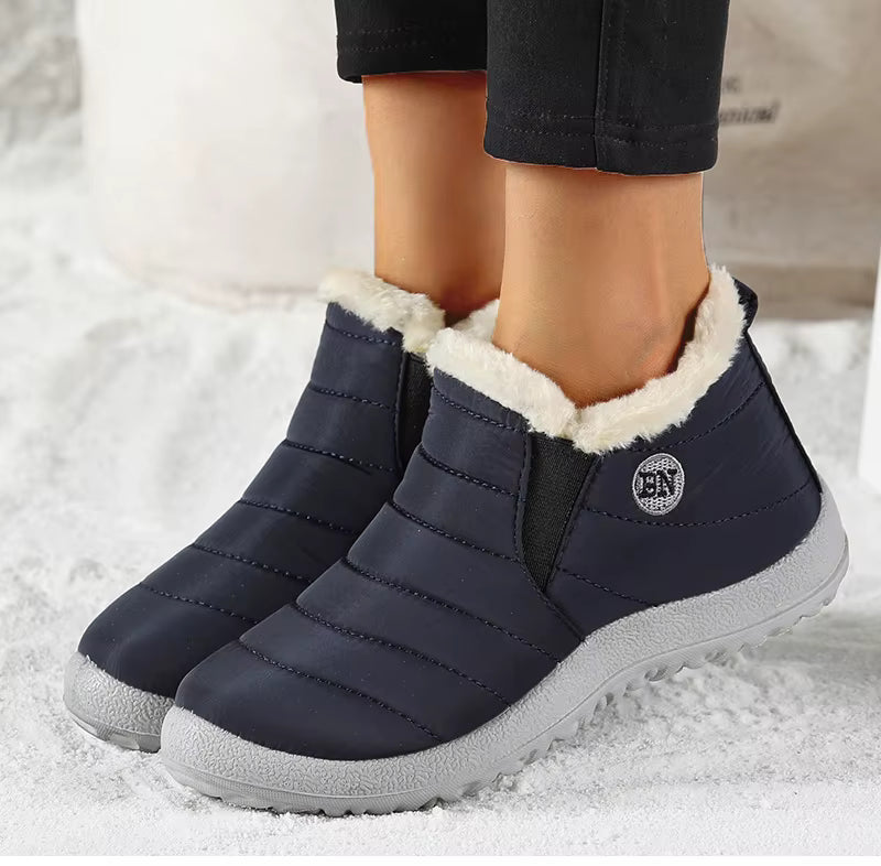 Waterproof Women Pet Walking Winter Boots