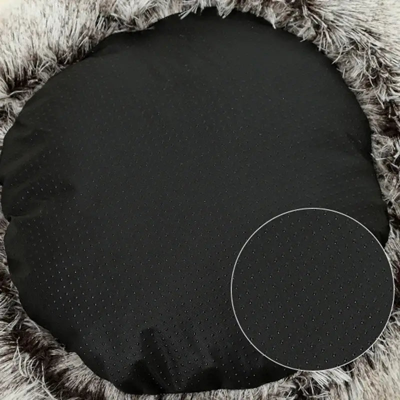 Luxury Plush Nest Pet Bed – Soft, Covered Calming Bed for Dogs & Cats
