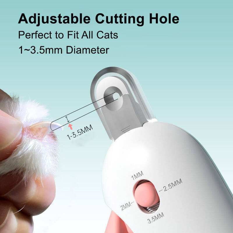 Professional Adjustable Pet Nail Clipper – Safe, Stress-Free Grooming for Dogs & Cats