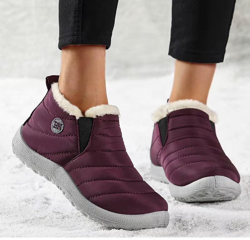 Waterproof Women Pet Walking Winter Boots