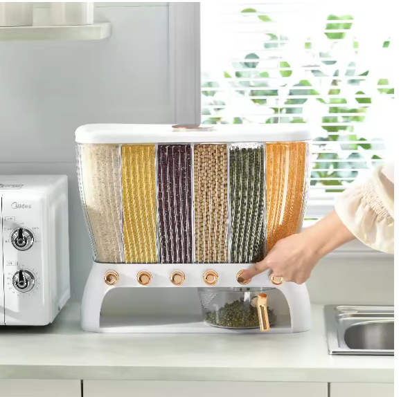 6 in 1 Kitchen Storage bin