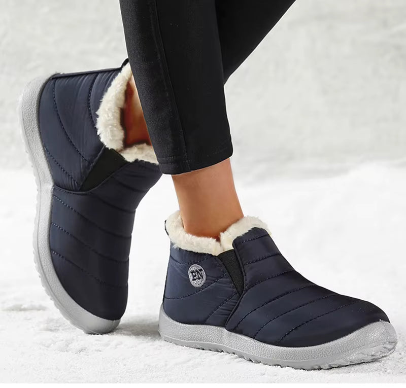 Waterproof Women Pet Walking Winter Boots