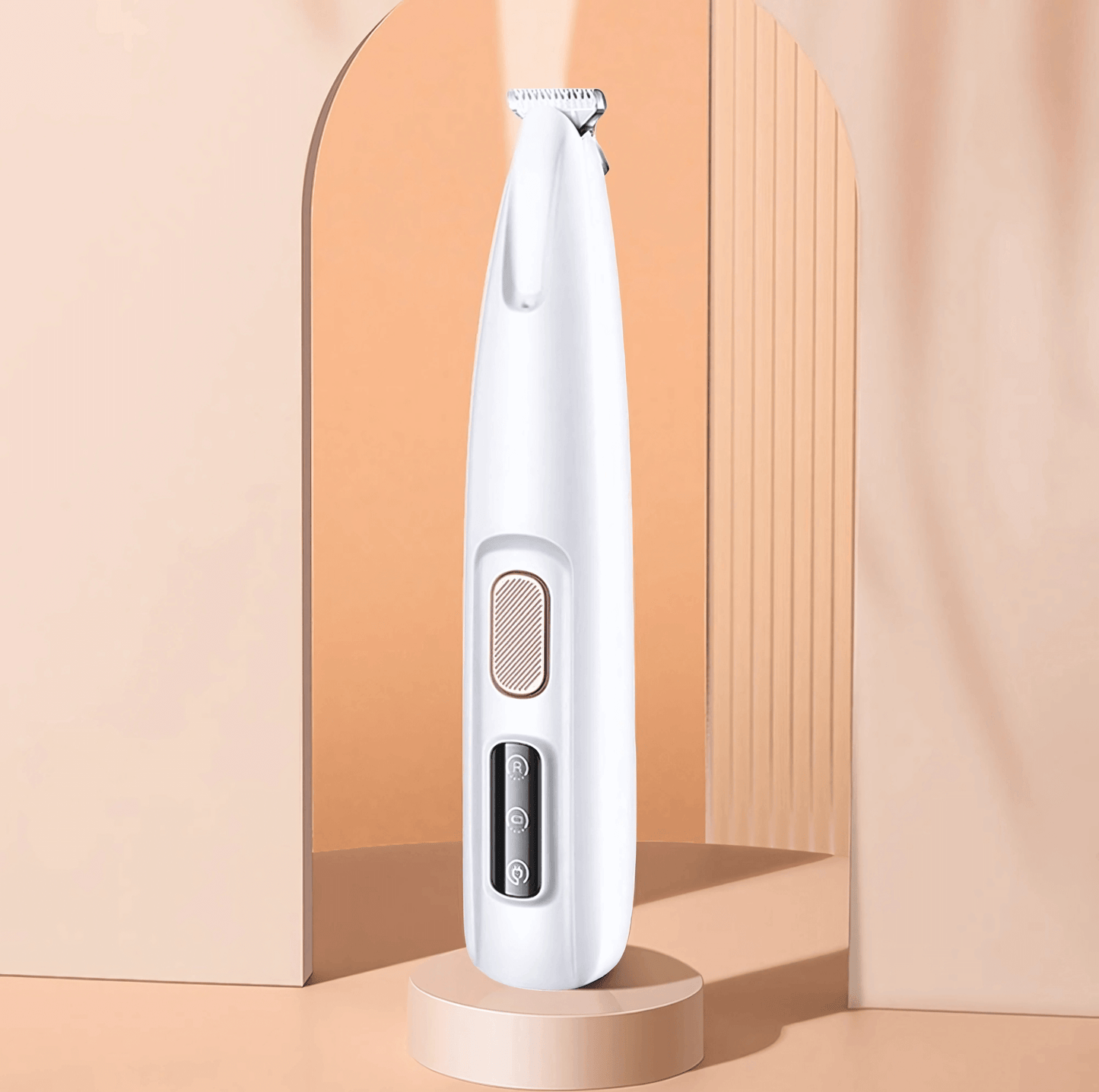 LED Cat & Dog Paw Trimmer – Quiet, Cordless Grooming Clippers
