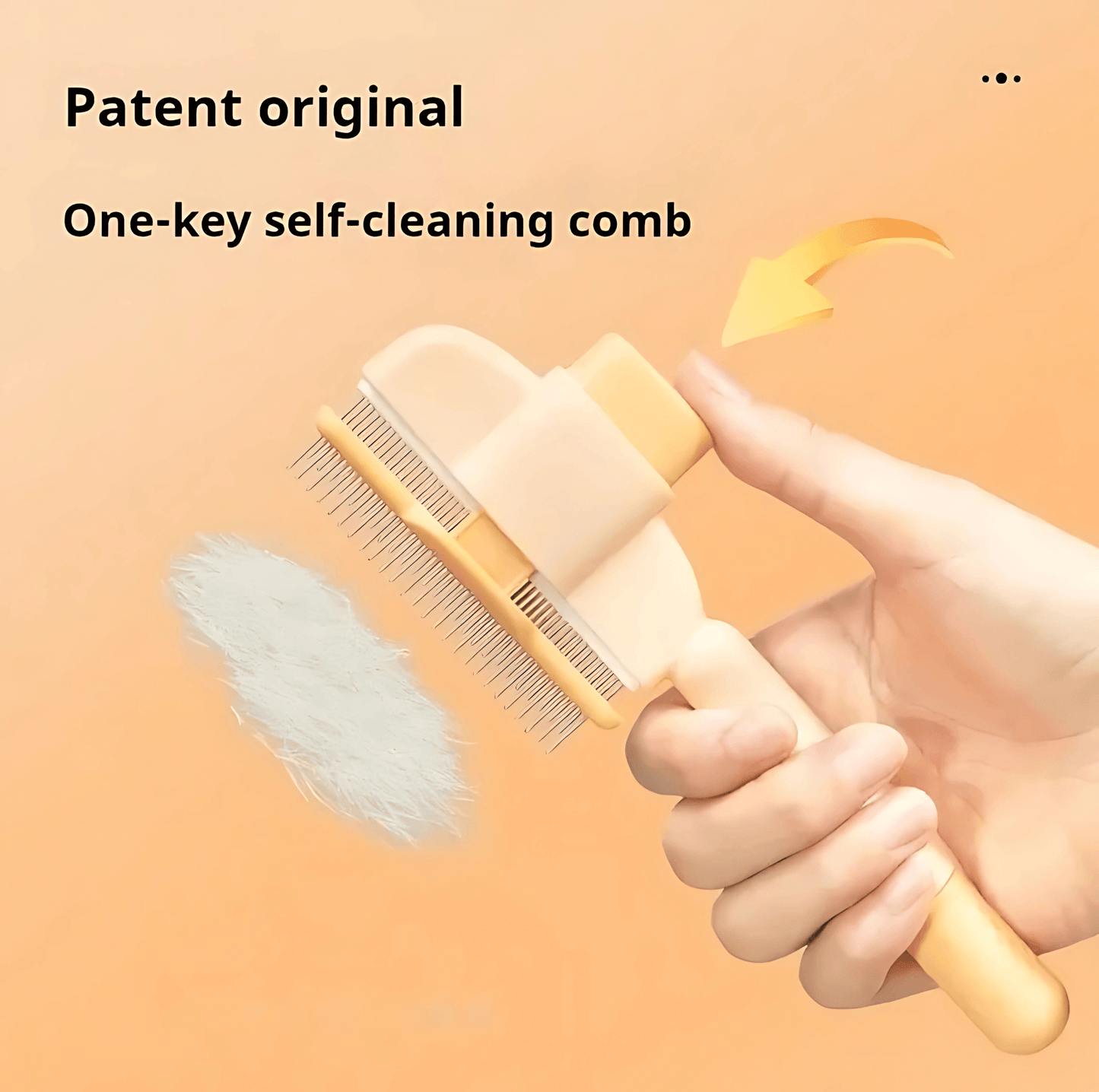 FurSweep™ — One-Click Self-Cleaning Grooming Brush for Pets