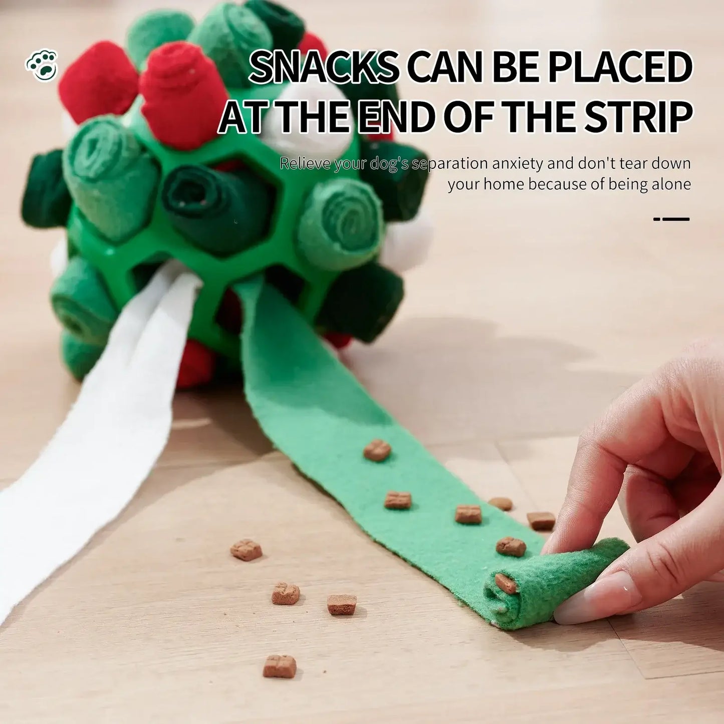 Sniffing Snuffle Ball™ — The Ultimate Enrichment Toy for Dogs