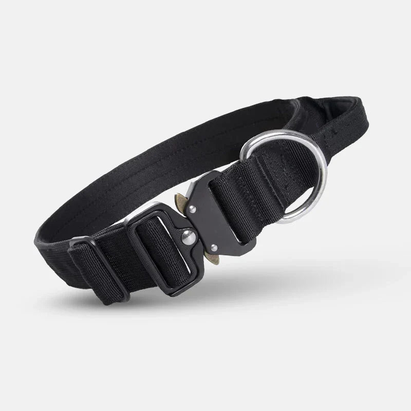 Tactical Dog Collar with Handle – GripMaster