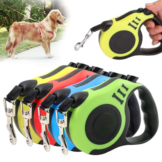 Ultimate Retractable Dog Leash – Heavy Duty, No-Tangle Design