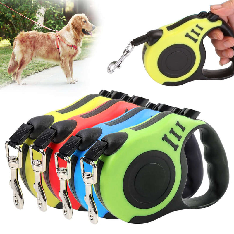 Ultimate Retractable Dog Leash – Heavy Duty, No-Tangle Design