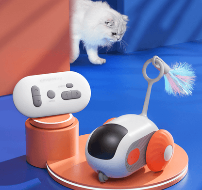 Smart Interactive Cat Toy – Remote-Controlled Cat Toy for Indoor Play
