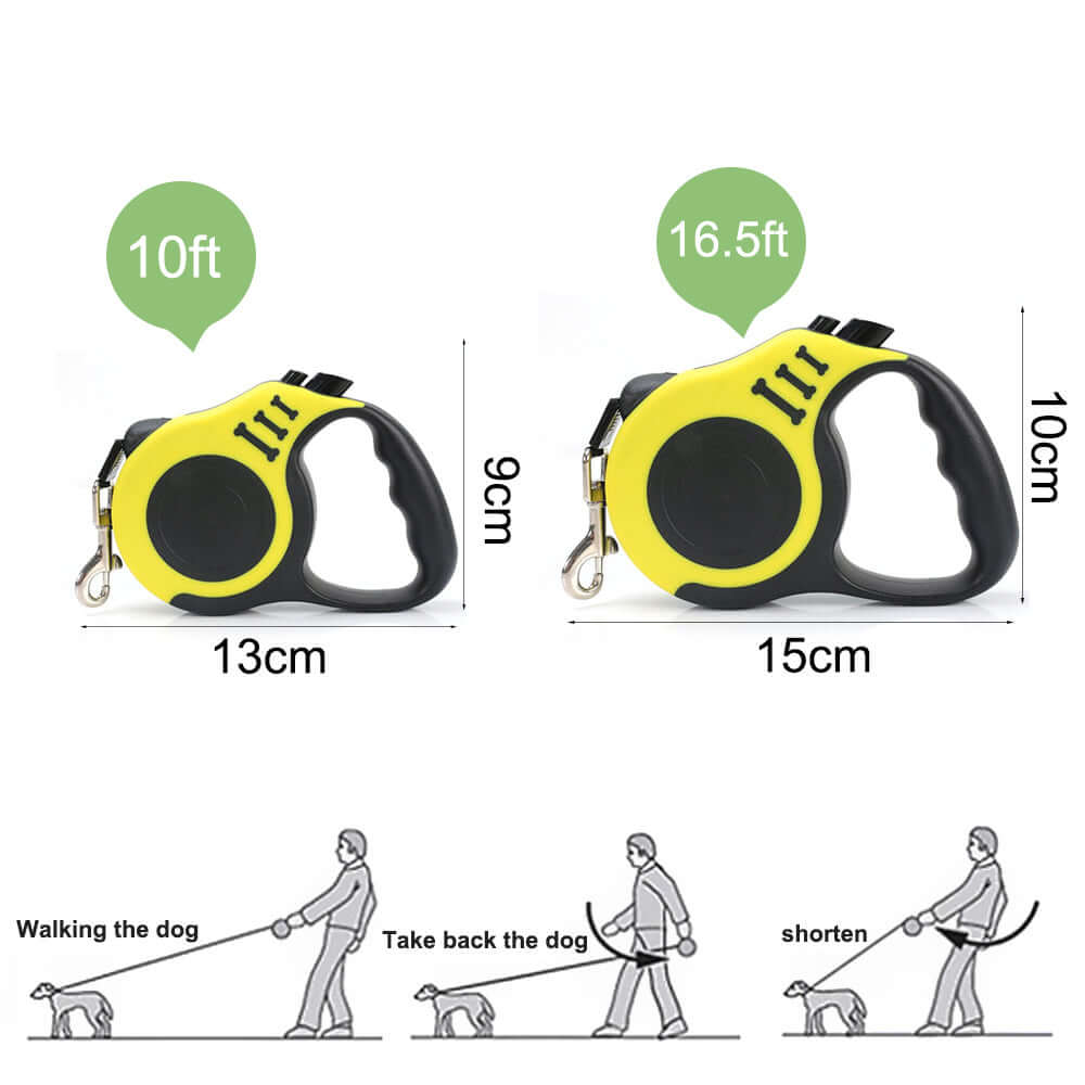 Ultimate Retractable Dog Leash – Heavy Duty, No-Tangle Design