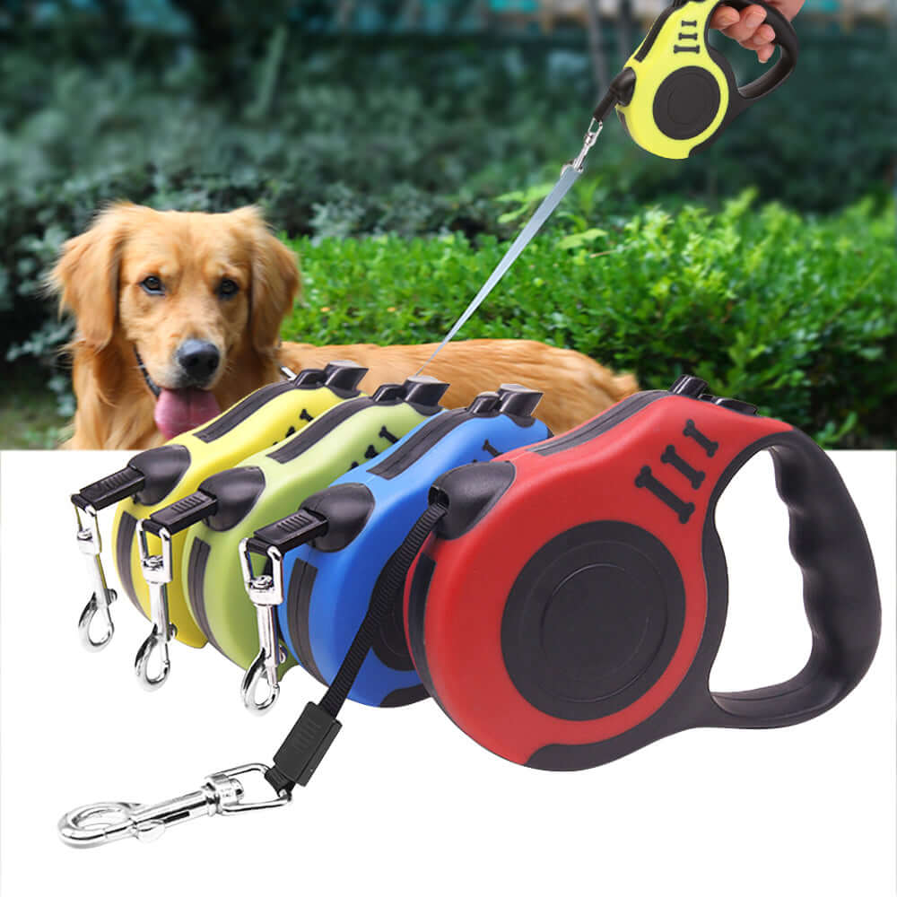 Ultimate Retractable Dog Leash – Heavy Duty, No-Tangle Design