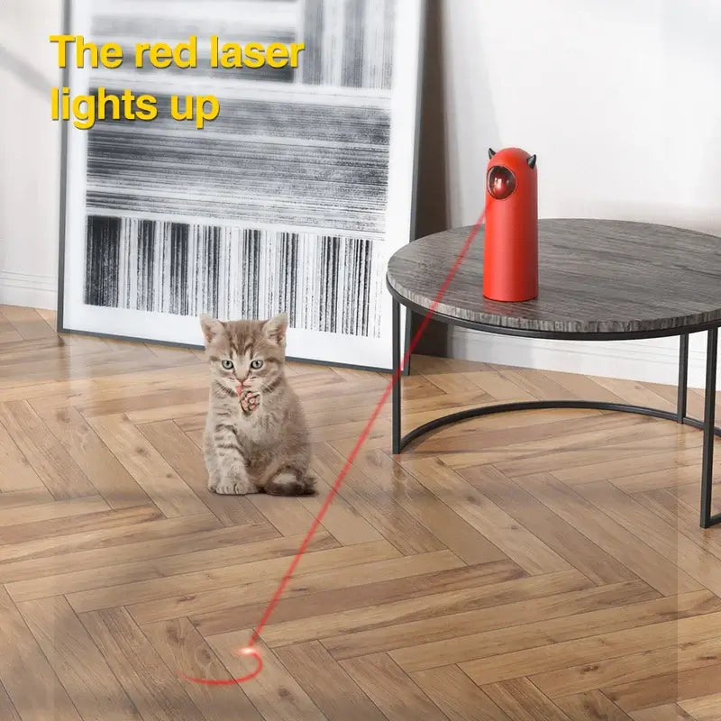 Automatic Cat Laser Toy – Hands-Free Fun for Curious Cats