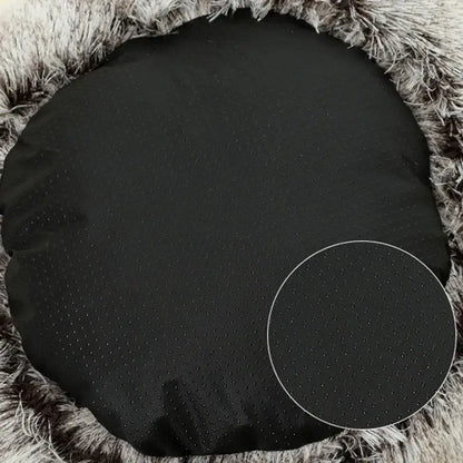 Luxury Plush Nest Pet Bed – Soft, Covered Calming Bed for Dogs & Cats