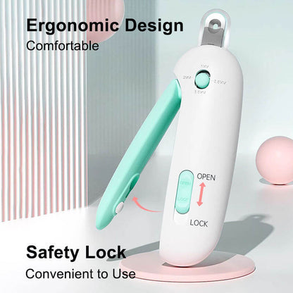 Professional Adjustable Pet Nail Clipper – Safe, Stress-Free Grooming for Dogs & Cats