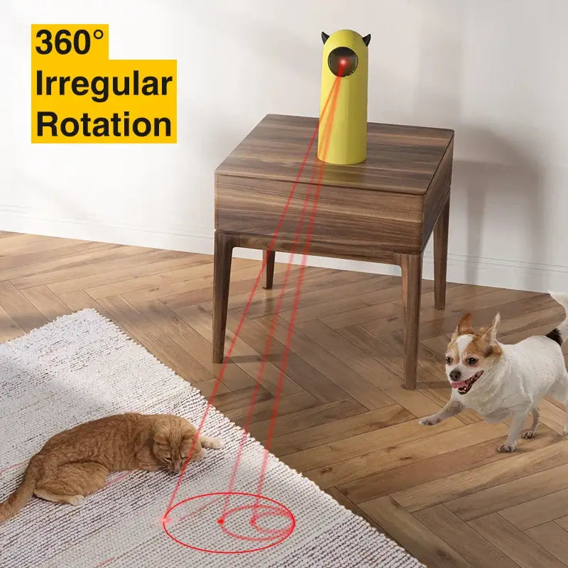 Automatic Cat Laser Toy – Hands-Free Fun for Curious Cats