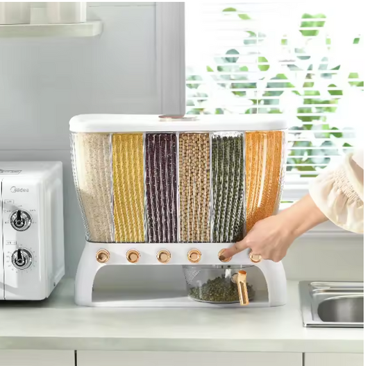 6 in 1 Kitchen Storage bin