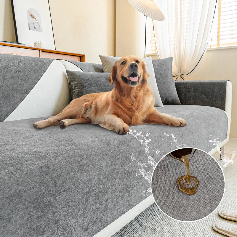 Stylish and Sustainable Anti-Scratch Couch Cover – ComfortShield