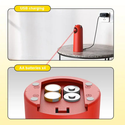 Automatic Cat Laser Toy – Hands-Free Fun for Curious Cats
