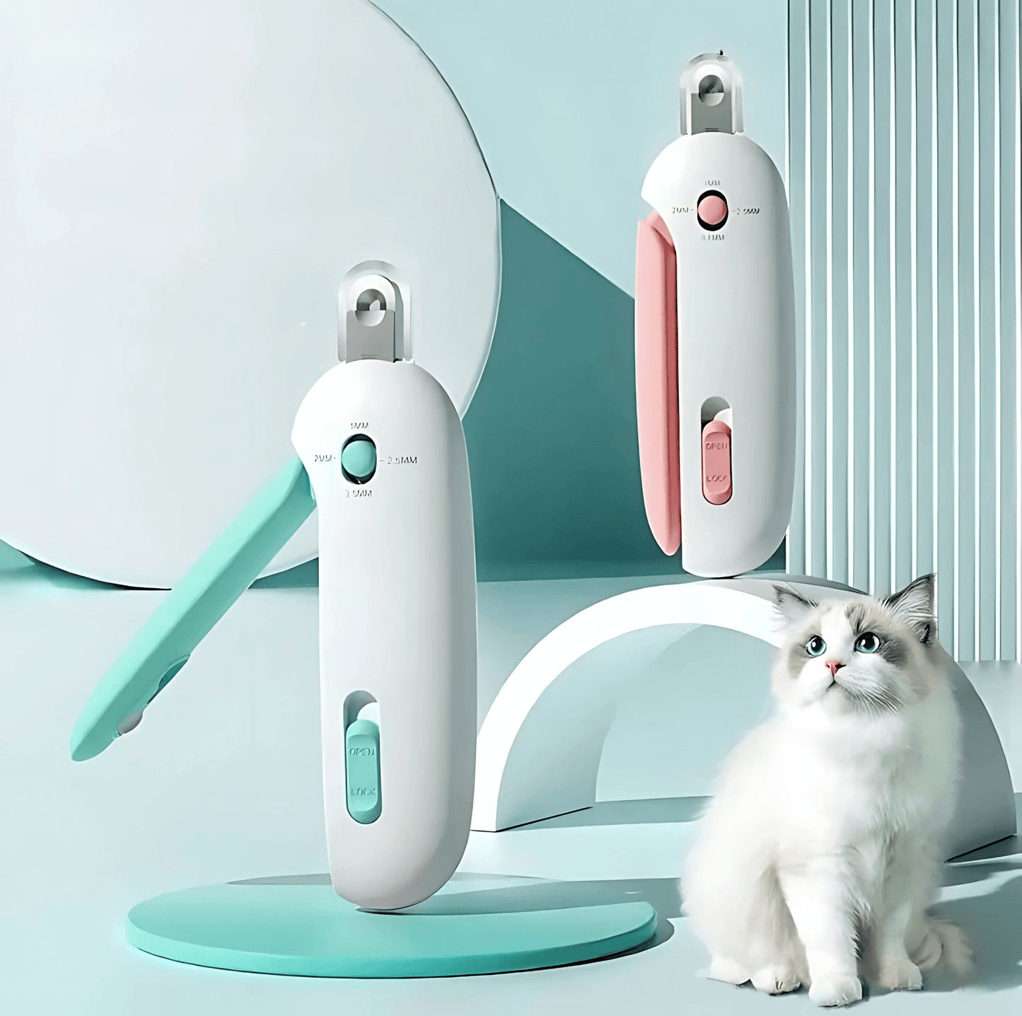 Professional Adjustable Pet Nail Clipper – Safe, Stress-Free Grooming for Dogs & Cats